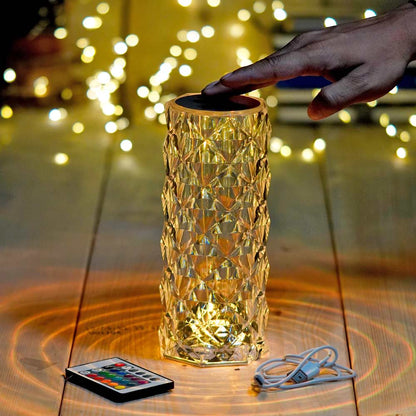Auralume™ Rosa de Cristal LED
