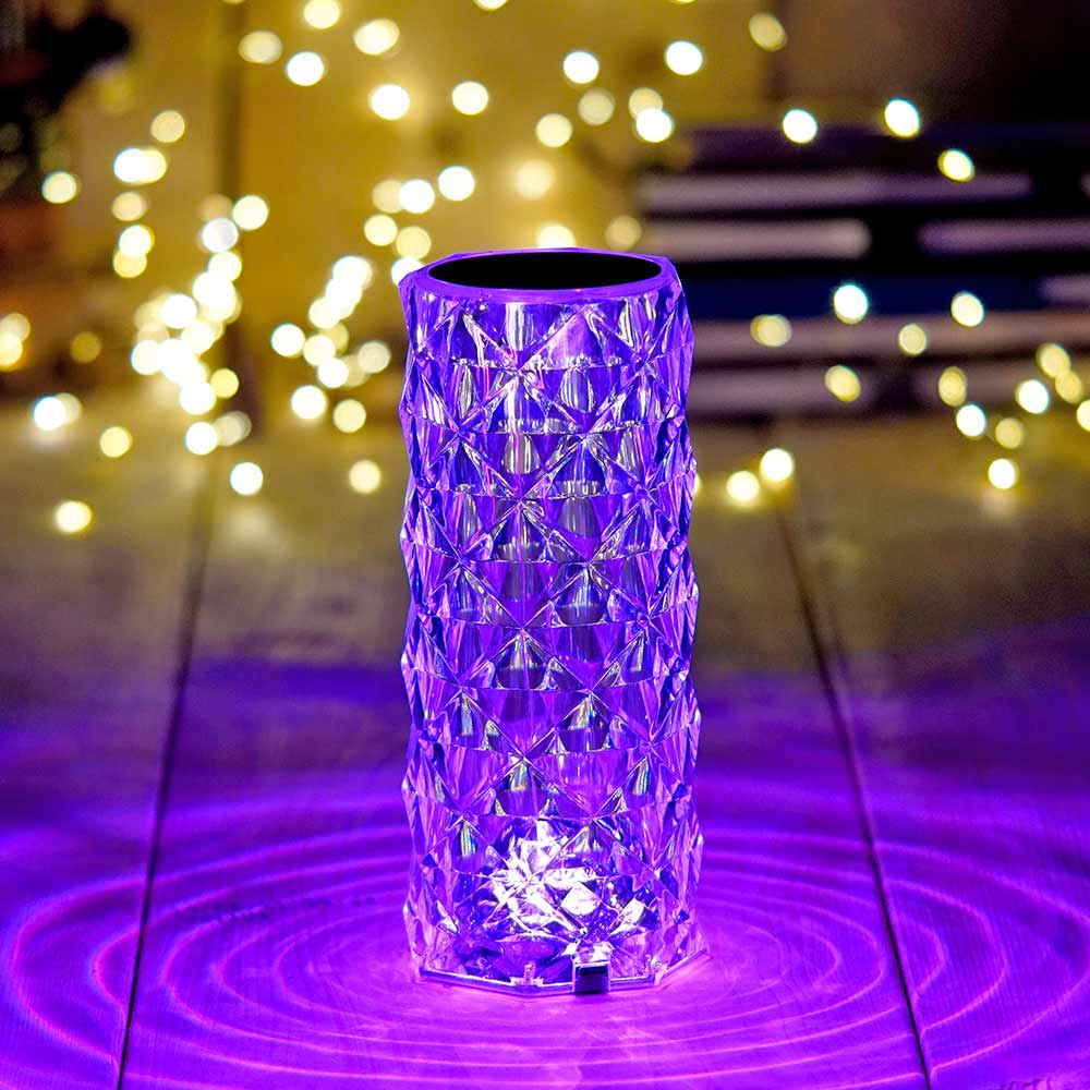 Auralume™ Rosa de Cristal LED